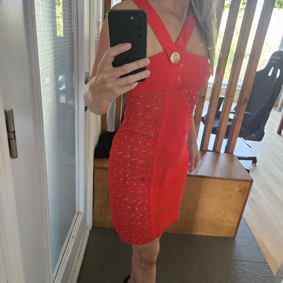 Beautiful red dress Versace × H&M - Picture 2 of 7